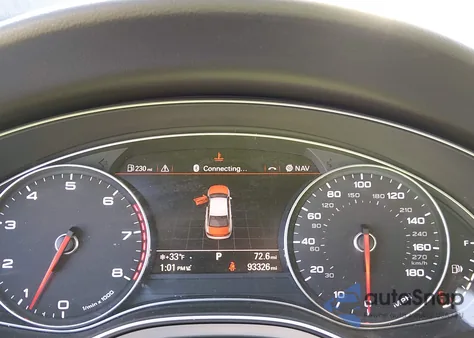 2015 Audi A6 3.0T Premium Plus from USA, damaged, VIN WAUHGAFCXFN009724